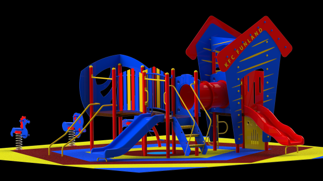Playgrounds for Download – PM00312 – b-house 3D Model