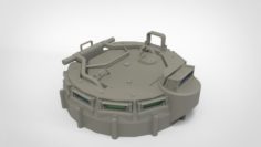 Hatch of armored vehicles 3D Model