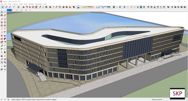 Sketchup office H9 3D Model