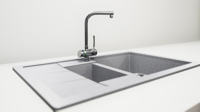 Sink and faucet UE4 3D Model