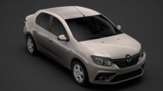 Renault Symbol 2018 3D Model
