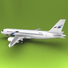 Airbus 319 volkswagon 3D Model
