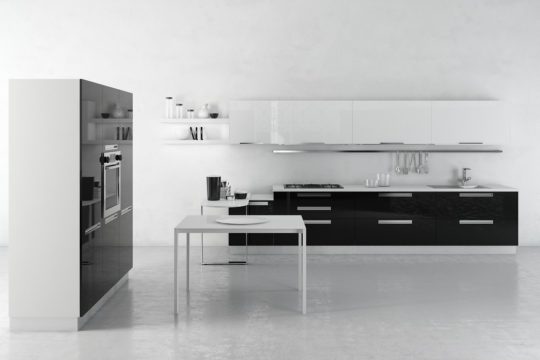 Professional Modern Kitchen Design 3D Model