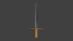 Ruby Sword 3D Model
