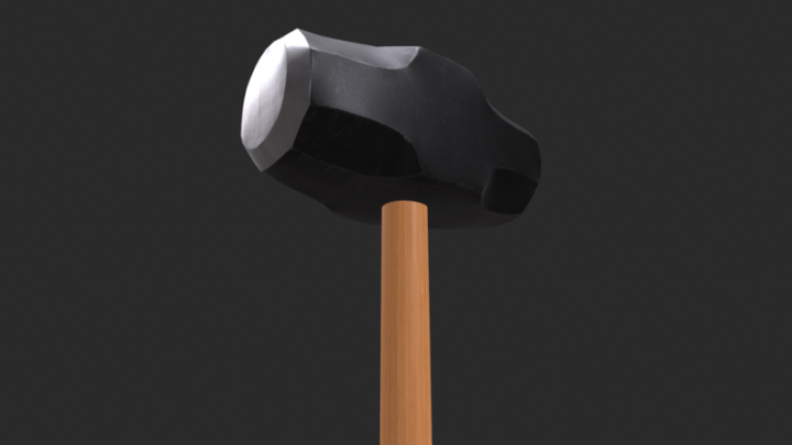 Sledgehammer 3D Game Asset 3D Model