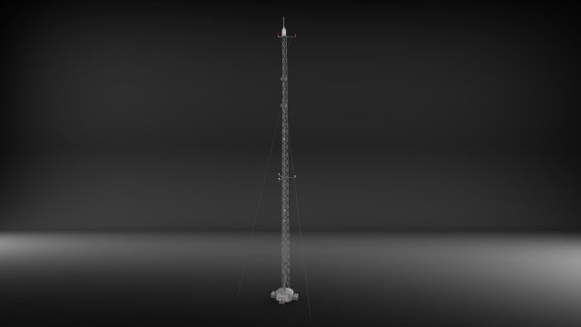 Mast antenna 6 3D Model