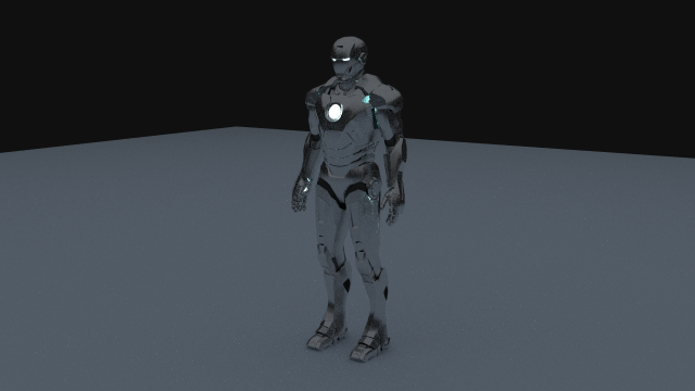 Iron Man Mark 2 3D Model