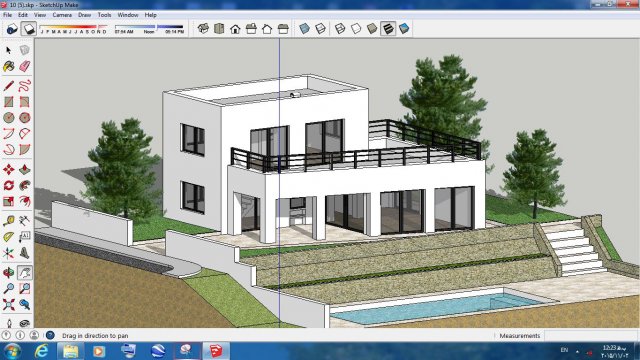 Villa sketchup – 5 3D Model