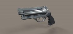 Revolver from movie Rest In Peace Department 3D Model