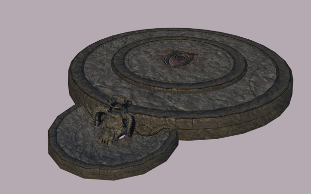 Midden summon circle 3D Model