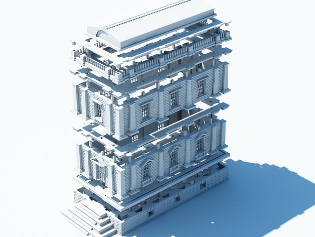 Printable Architecture Kit 2 – 3d print 3D Model