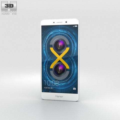 Huawei Honor 6x Blue 3D Model