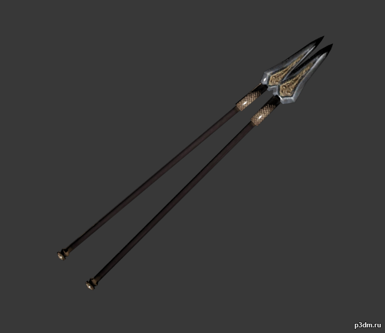 Spears 3D Model