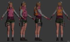 Cindy 3D Model