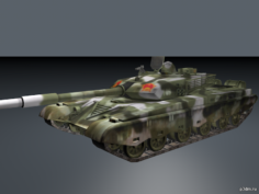 Type-99 3D Model