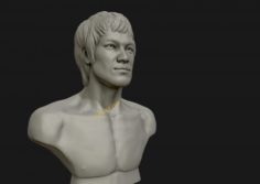 Bruce Lee 3D printable model 3D Model