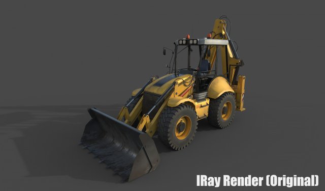 Tractor B115 3D Model