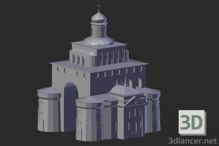 3D-Model 
Vladimir. Golden Gate