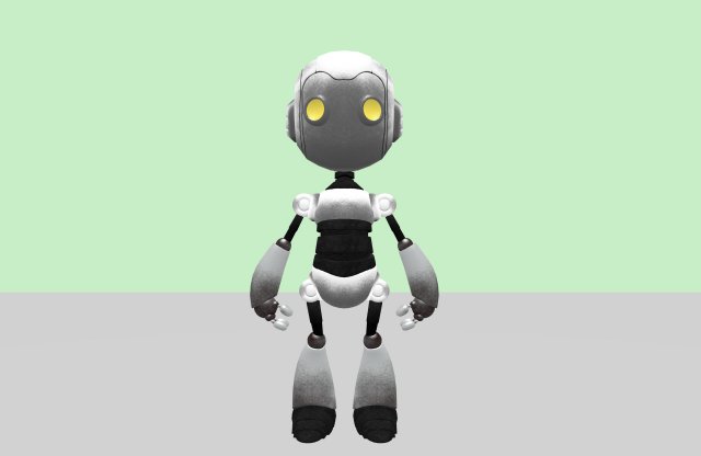 ROBOTO Free 3D Model