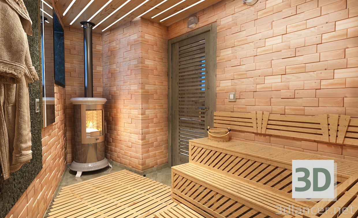 3D-Model 
3D panels from cedar 3DKedr