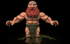 Dwarf 3D Model