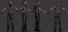 zombie walker 3D Model