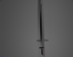 Ichigos sword BLEACH 3D Model