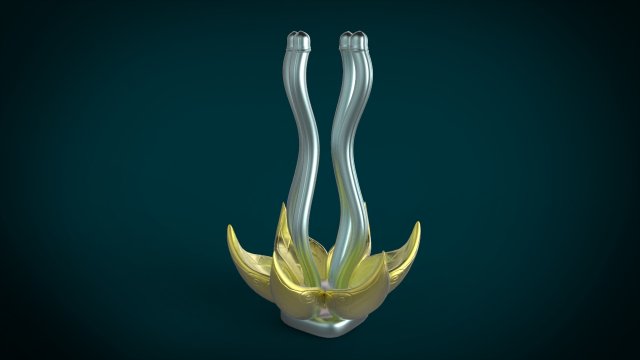 Male Aphrodite Petals Flower Roleplay Sex Toy 3D Print 3D Model