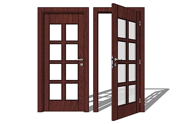 Interior Door 3D Model