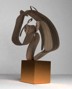 Escultura Caballo 3D Model