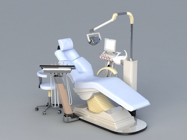 Dental Chair 3D Model