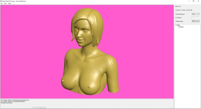 Woman nude 3D Model