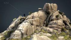 MOUNTAIN ROCKS 5 3D Model