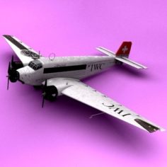Ju-52 3D Model