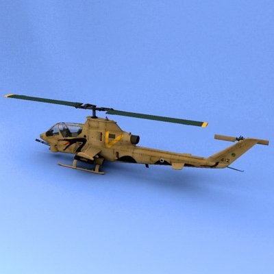 Ah-1 Israel 3D Model