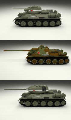 USSR Armor Pack 3D Model