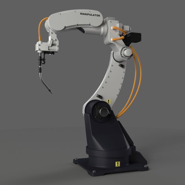Manipulator Robot 3D Model