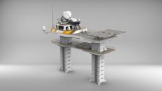 Radar platform 2 3D Model