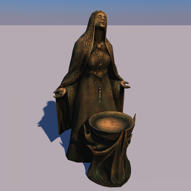Statue mara 3D Model