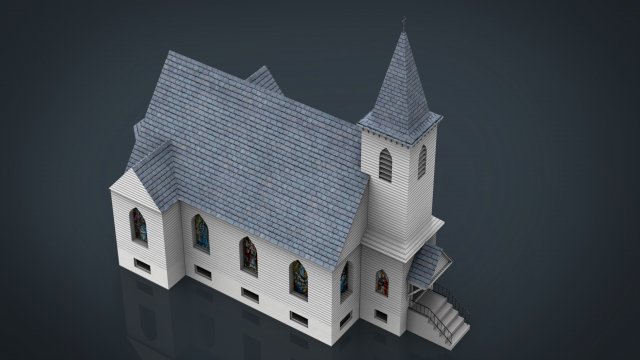 AMERICAN CHURCH 3D Model