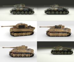 Eastern Front Armor Pack with Interior and Engine Bay v2 3D Model