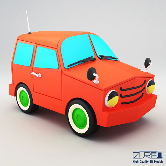 SUV Car 3D Model