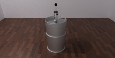 Beer Keg 3D Model