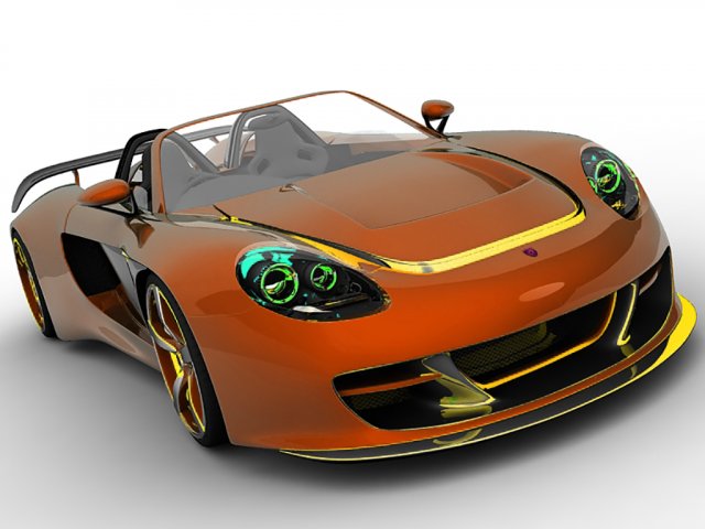 RACE – Porsche GT 3D Model