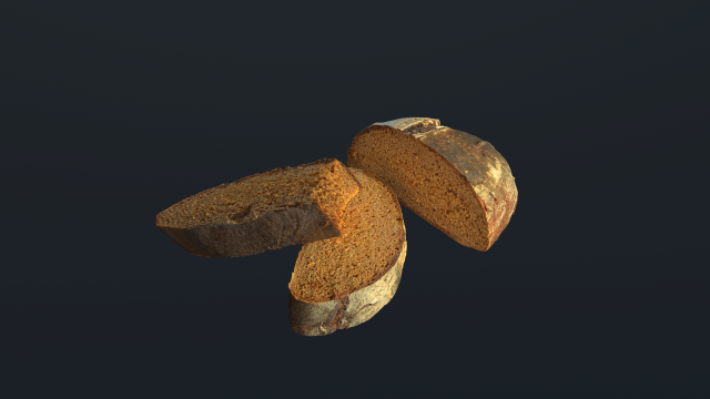 Tasty Bread 07 3D Model