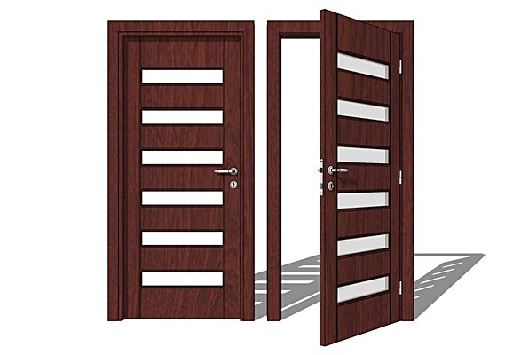 Interior Door 3D Model