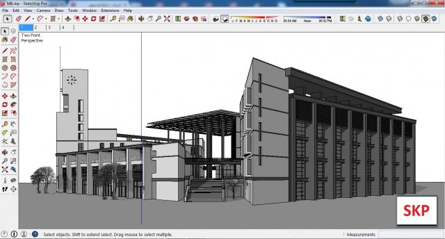 Sketchup Library M8 3D Model