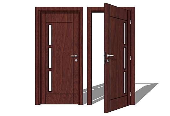 Interior Door 3D Model