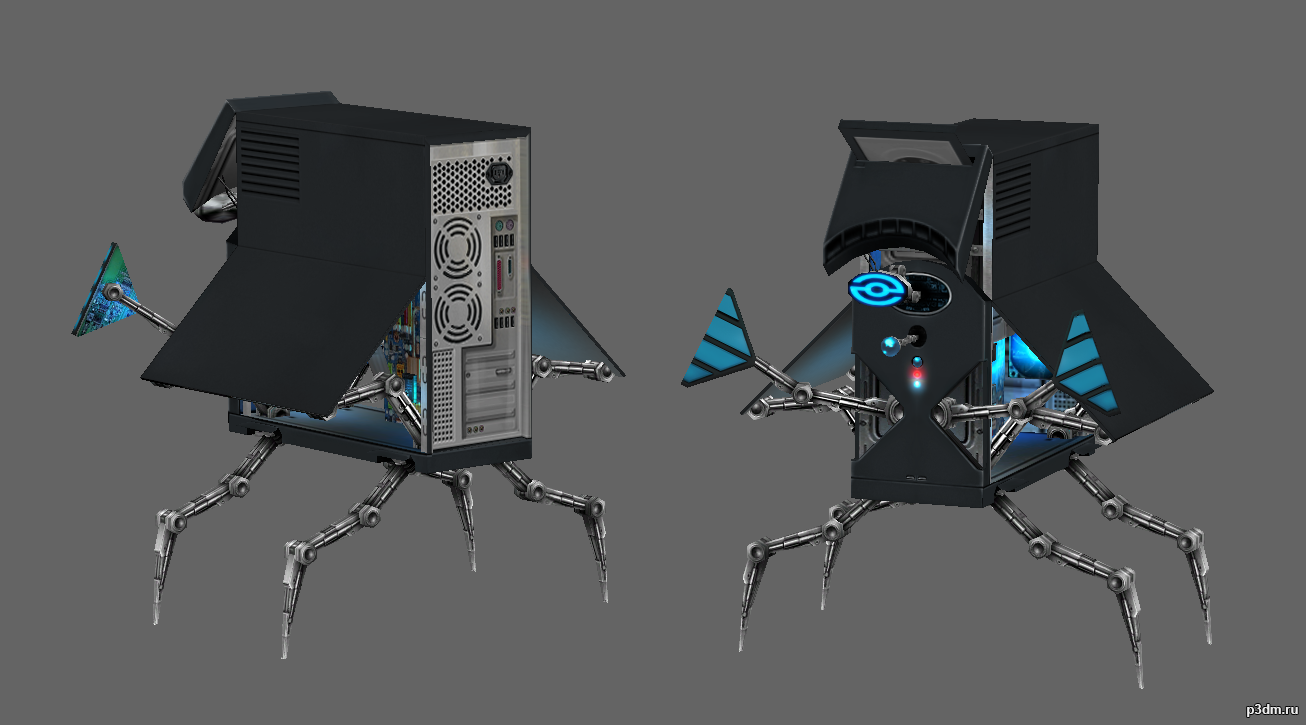 ПК 3D Model