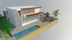 Modern Villa 3D Model